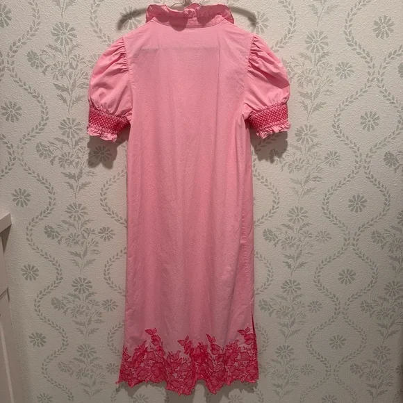 Hyacinth House Eliza pink embroidered floral dress - Picture 6 of 11